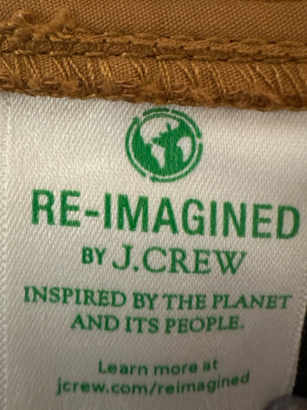 J.Crew Re-Imagined Brown Chino Shorts Size 4 Cotton Stretch Casual Summer Shorts - Picture 6 of 7